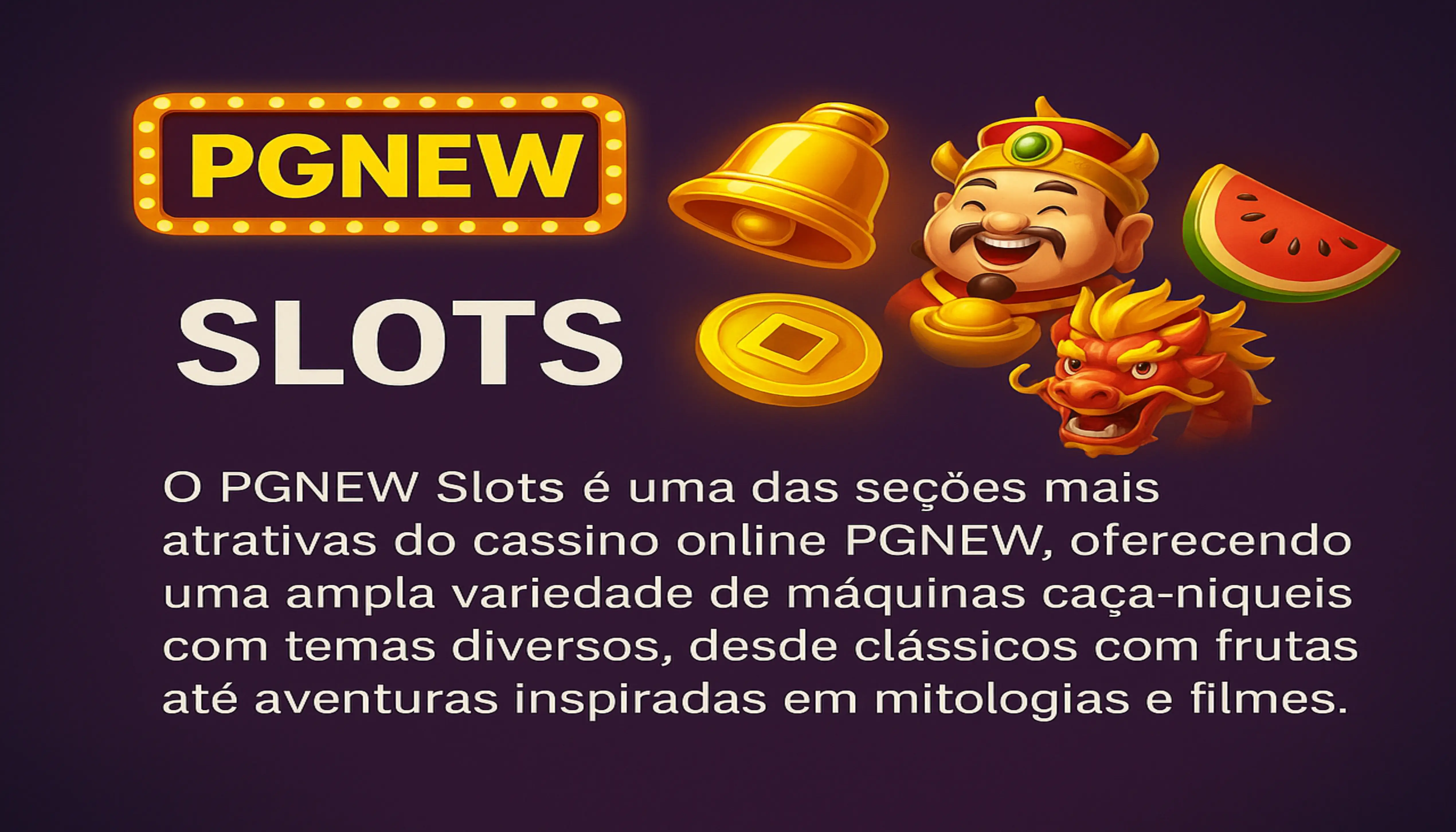 Jogos de Slot no Casino Online PGNEW
