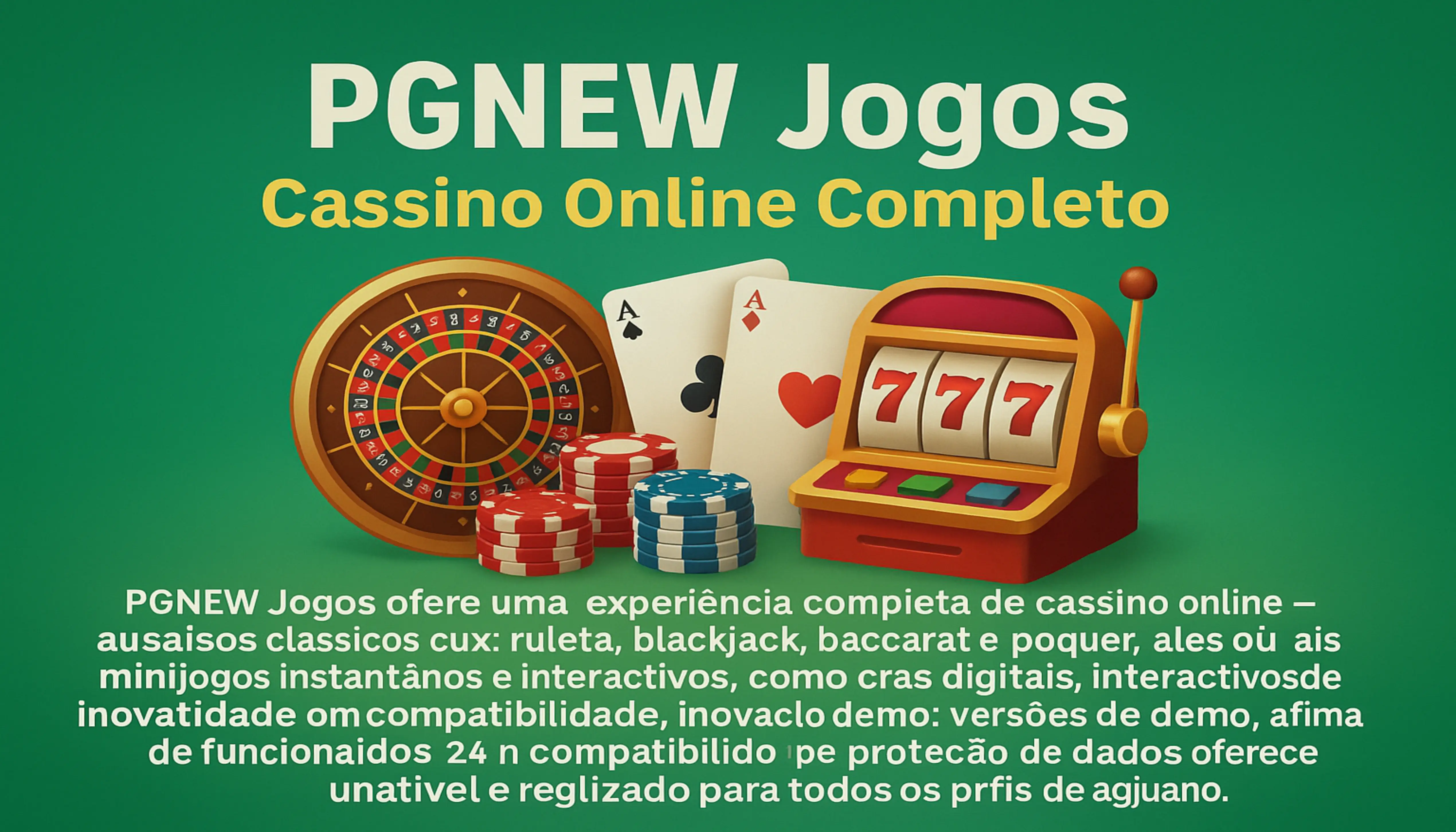 Jogos de cassino online PGNEW